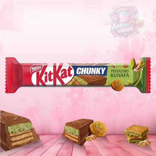 KitKat Chunky Pistachio Kunafa Chocolate Bar 41G