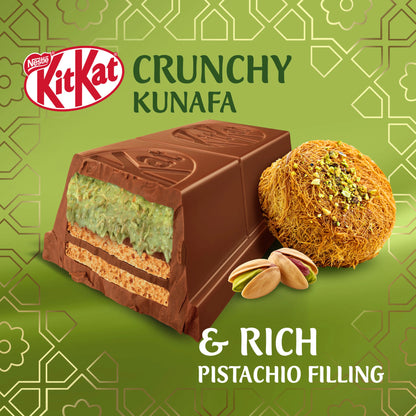 KitKat Chunky Pistachio Kunafa Chocolate Bar 41G