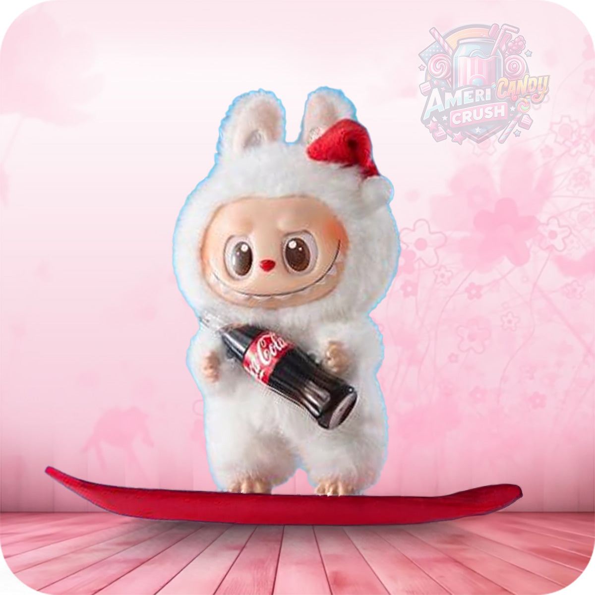 Labubu The Monsters Coca Cola Series Vinyl Face Single Blind Box