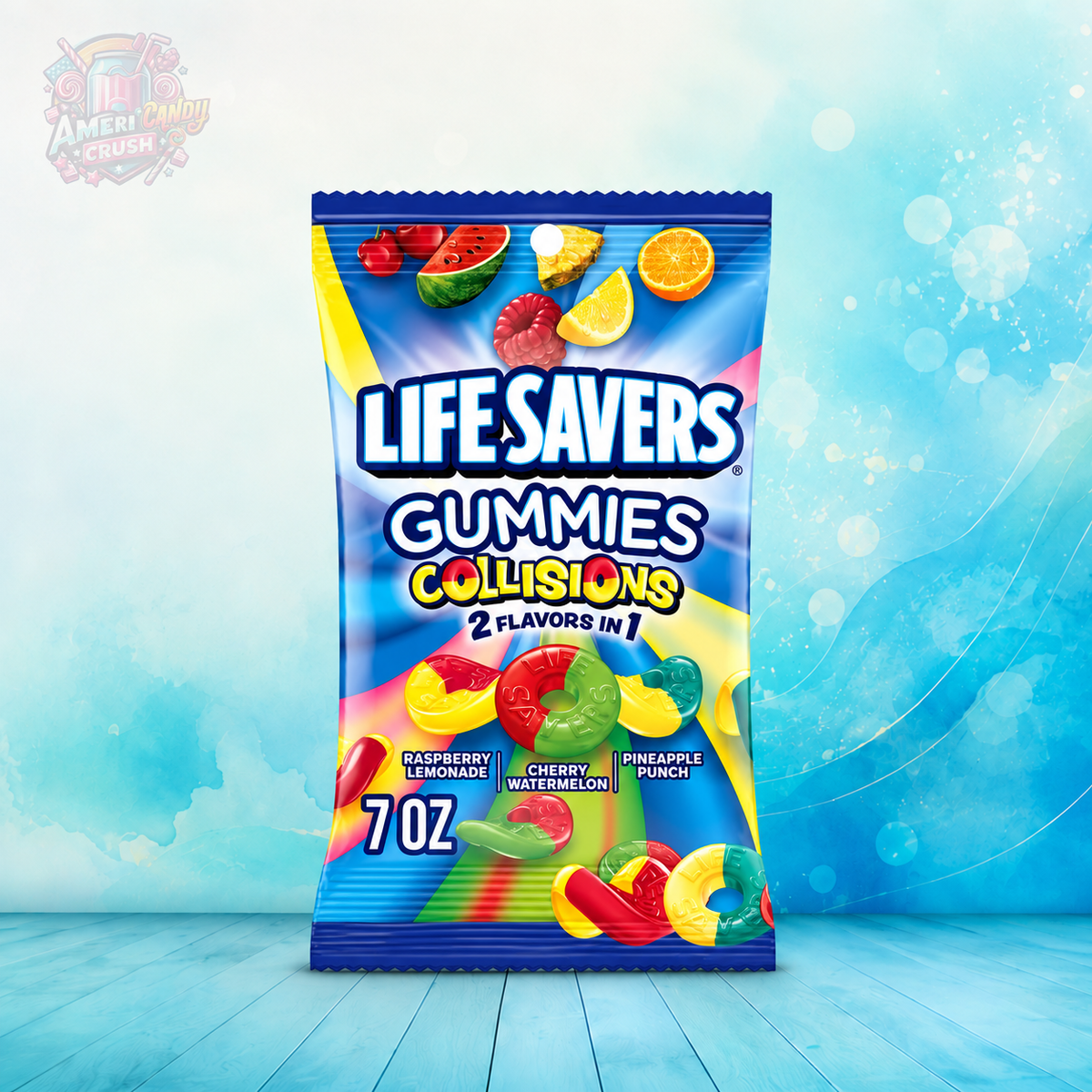 Life Savers Gummies Collisions 198g American gummy candy