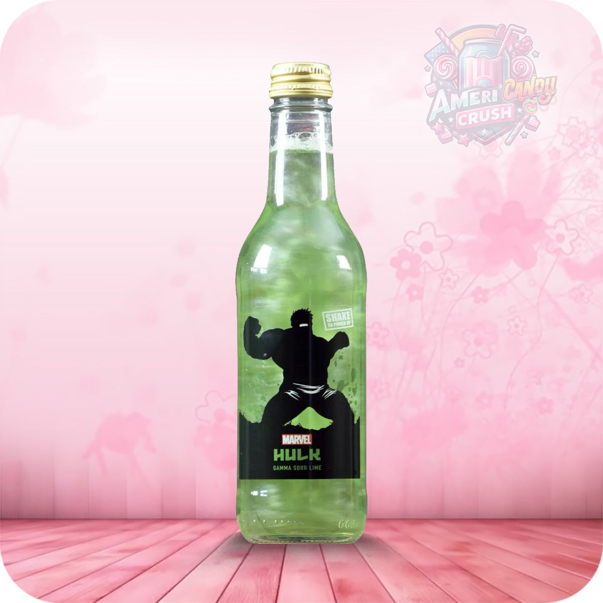 Marvel Hulk Gamma Sour Lime Soda 330ml