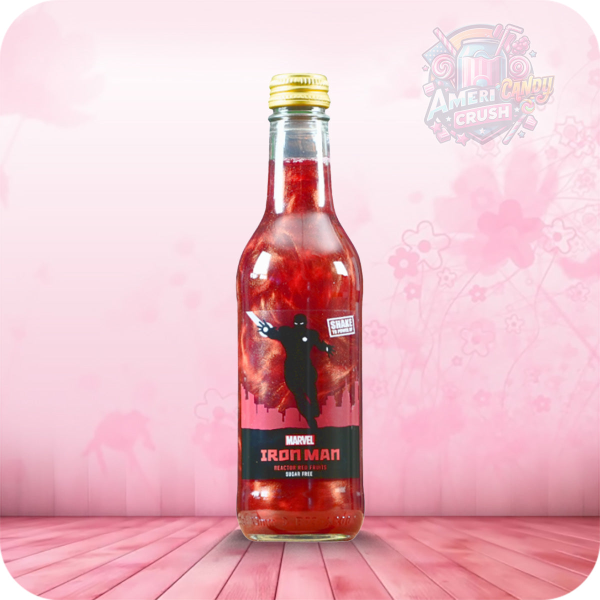 Marvel Iron Man Reactor Red Fruits Soda 330ml