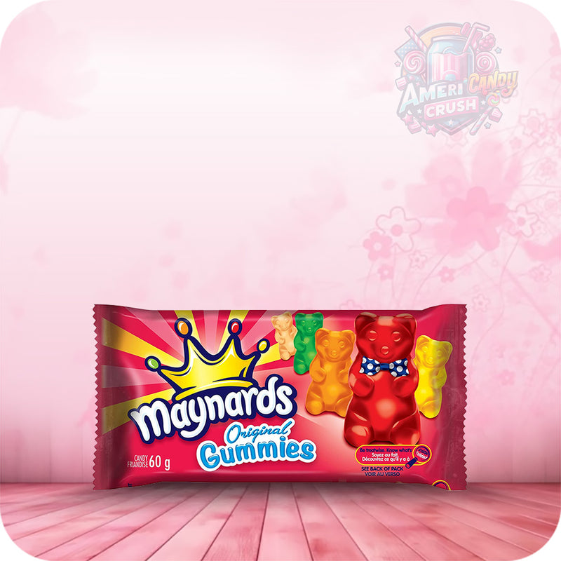 Maynard's Original Gummies 60g - Delicious Snack Bonbons for Fruity Pleasure