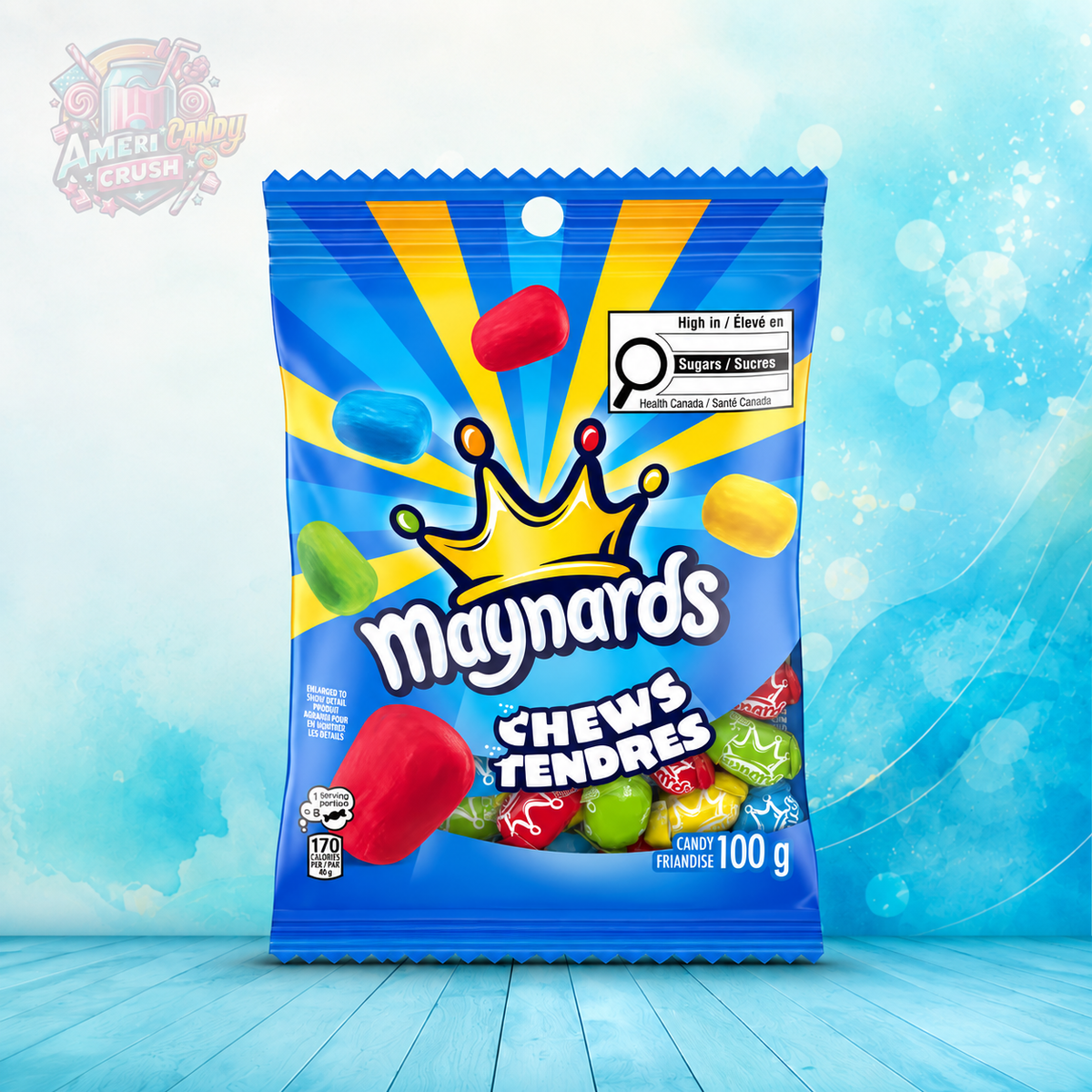 Maynards Chews 100g – Soft & Chewy Canadian Candy Americandy