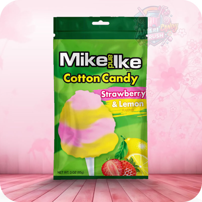 Mike & Ike Cotton Candy Strawberry & Lemon  3oz (85g)