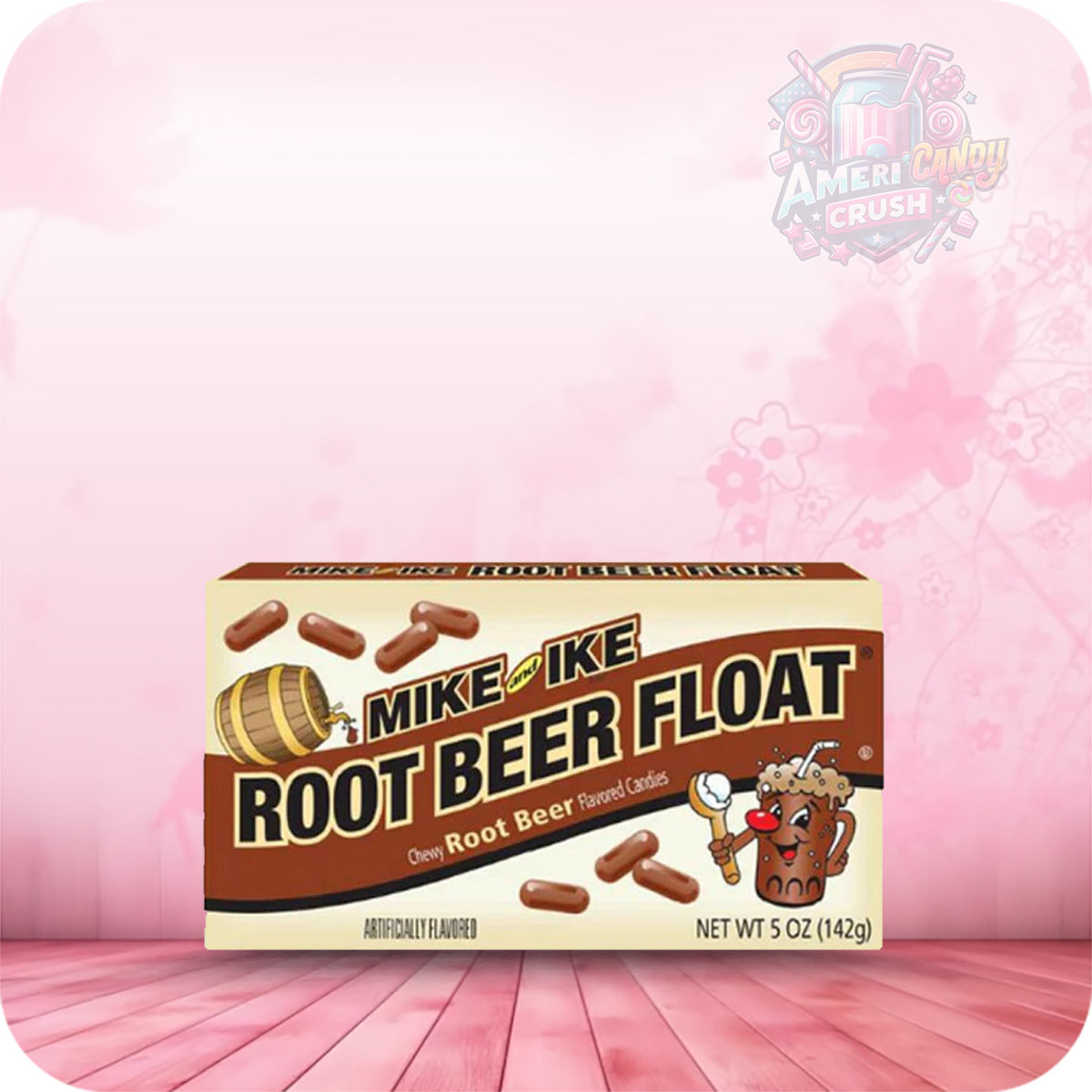 Mike & Ike Root Beer Float 4.25oz Theatre Box