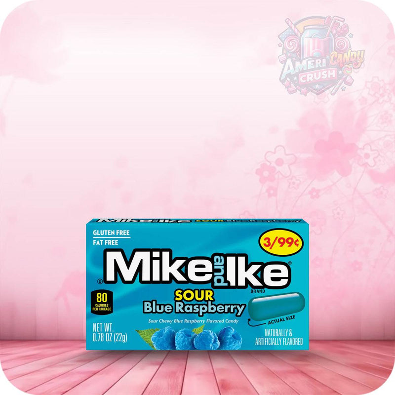 Mike & Ike Sour Blue Raspberry 22g