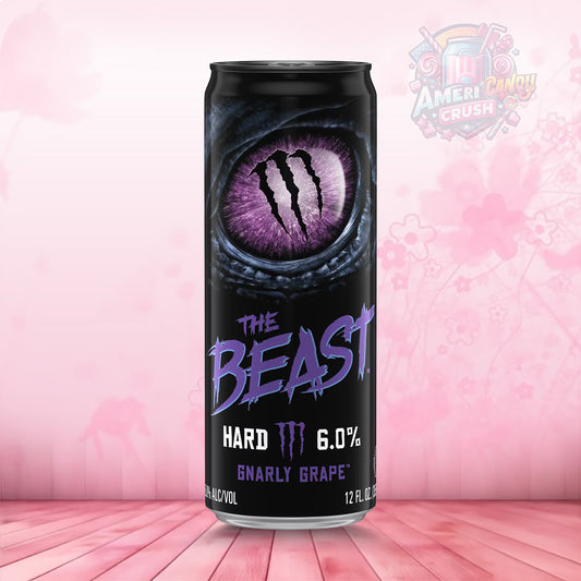 Monster Alcohol 6% The Beast Gnarly Grape 355ml