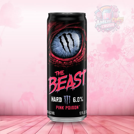 Monster Alcohol 6% The Beast Pink Poison 355ml