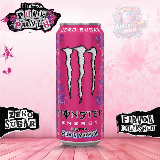 Monster Energy Ultra Punk Punch USA Import 473ml
