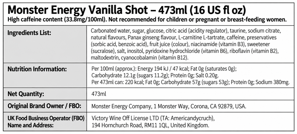 BuzzBallz x Pop-Tarts Frosted Brown Sugar Cinnamon 200ml – Limited Edition Cocktail Americandy