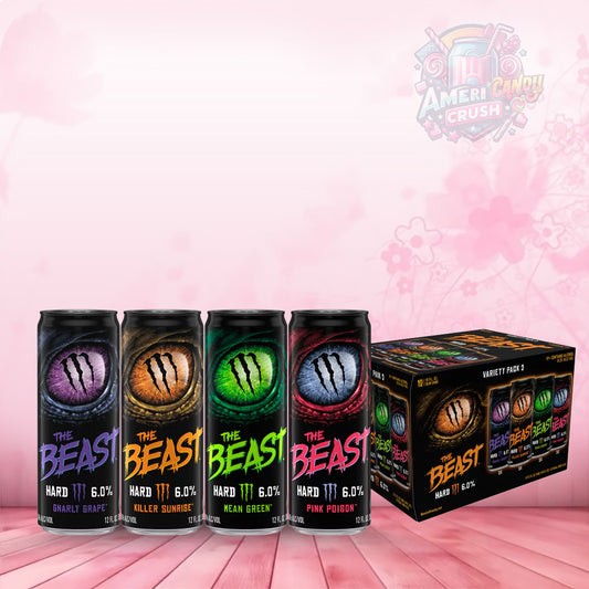 Monster Alcohol 6% The Beast 7 Flavours and Variety Pack