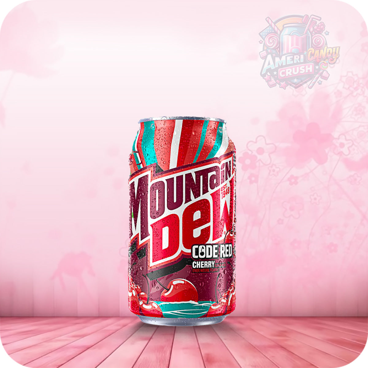 Mountain Dew CODE RED Cherry 355ml Soda