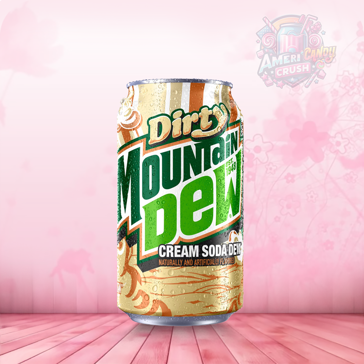 Mountain Dew Cream Soda 355ml USA