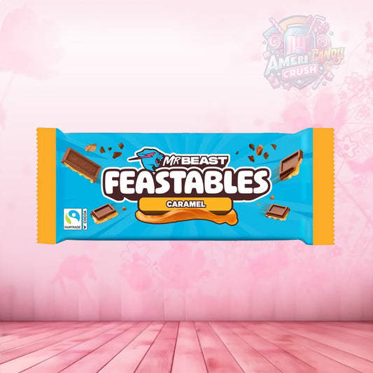 Mr Beast Feastables Caramel Milk Chocolate Bar (60g)
