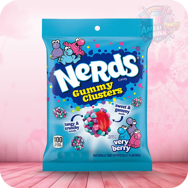 Nerds Gummy Clusters Very Berry 141g
