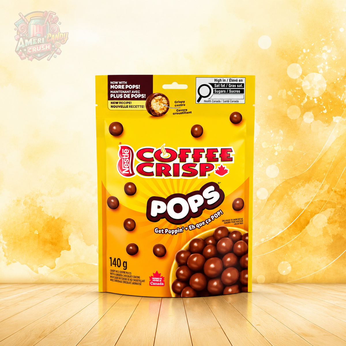 Nestlé Coffee Crisp Pops 140g – Canadian Chocolate Bites Americandy