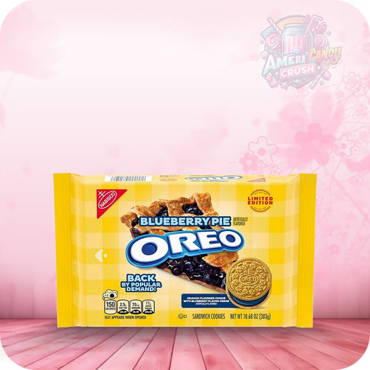 Oreo Blueberry Pie Sandwich Cookies 10.68oz (303g)
