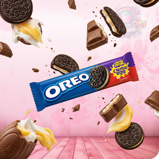 Oreo Creme Egg Flavoured Creme Cookies Limited Edition 157g