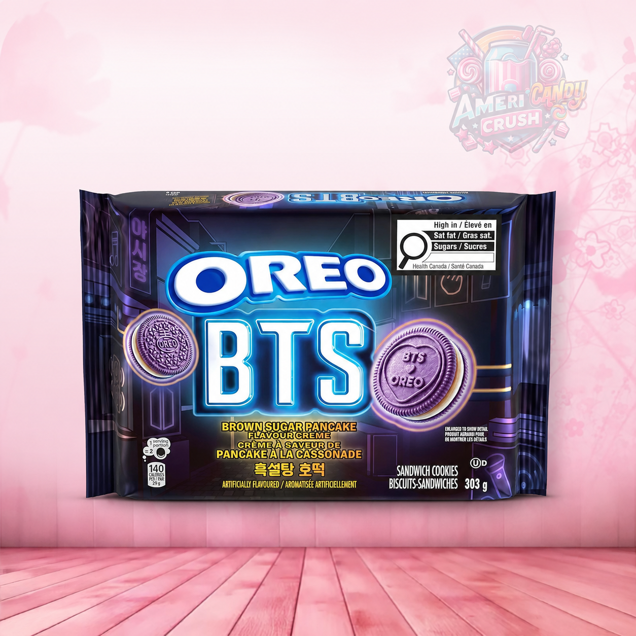 Oreo Limited Edition BTS Brown Sugar Pancake 303g