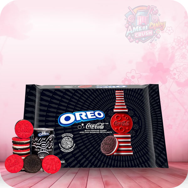 Oreo Limited Edition Coca-Cola Flavor Sandwich Cookies 303g