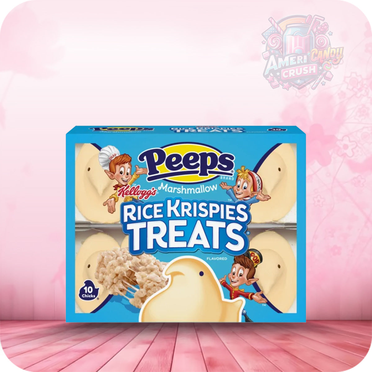 Peeps 10ct Rice Krispie Treats – Americandy