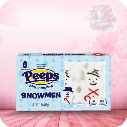 Peeps Snowmen