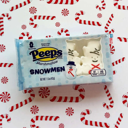 Peeps Snowmen