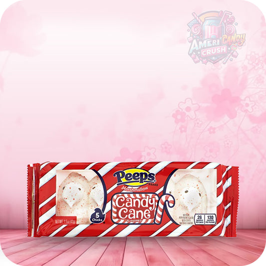 Peeps Marshmallow Candy Cane 5ct 1.5oz