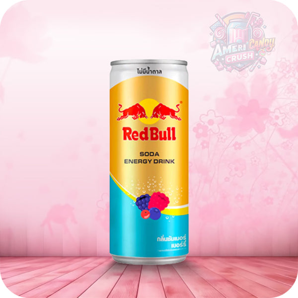 Red Bull Mixed Berry Soda (250ml) (Thailand) – Americandy