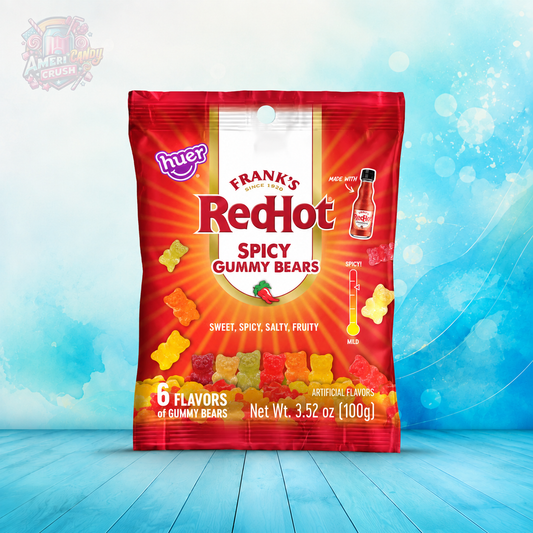 Frank’s RedHot Spicy Gummy Bears 140g