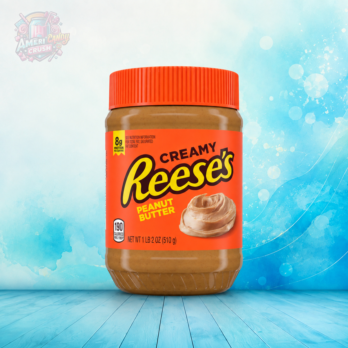 Reese's Creamy Peanut Butter 18oz (510g) Americandy