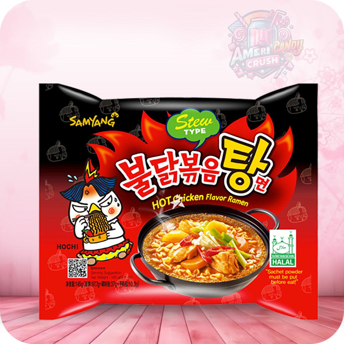 Samyang Buldak Hot Chicken Flavour Ramen - Stew Type (Soup)