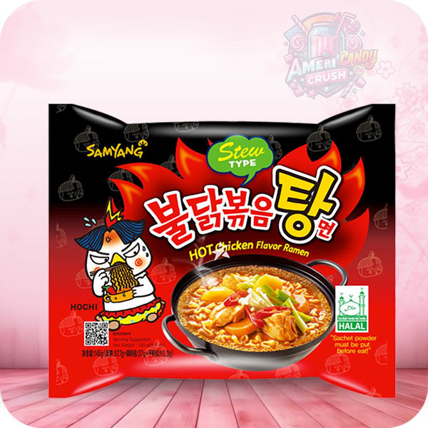 Samyang Buldak Hot Chicken Flavour Ramen - Stew Type (Soup) 145g