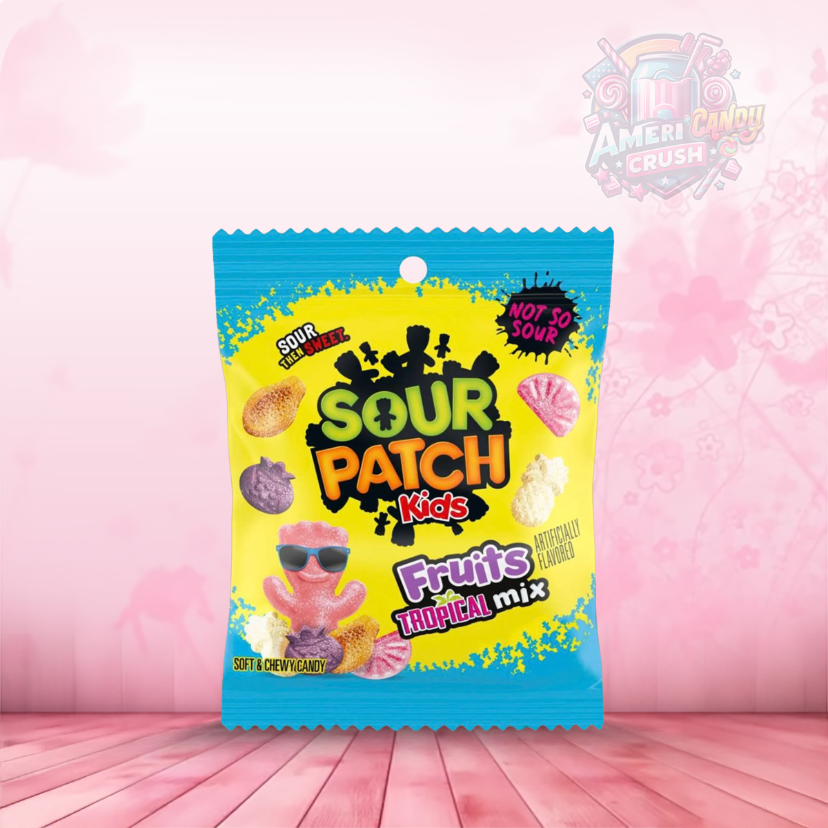 Sour Patch Kids Fruits Tropical Mix 3.08oz (87g)