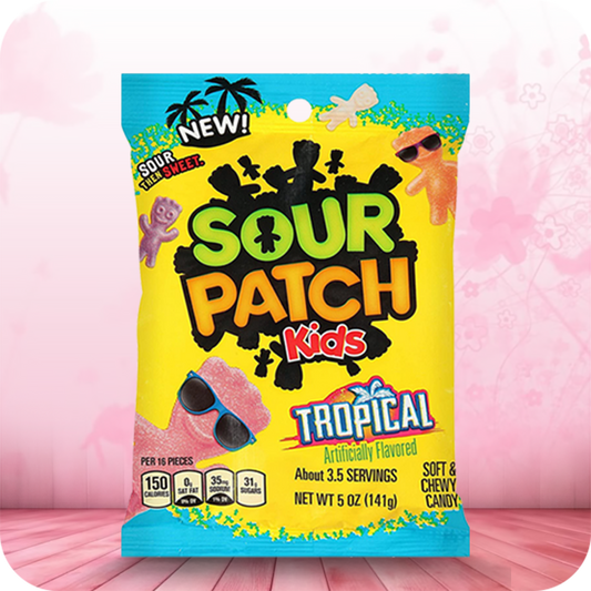Sour Patch Kids Tropical Peg Bag 141g
