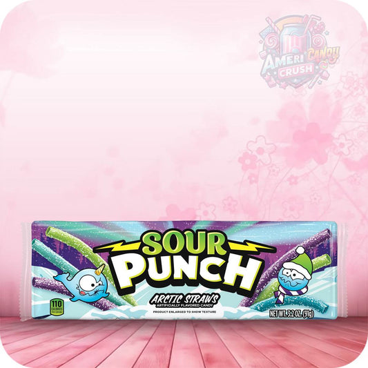 Sour Punch Arctic Straws