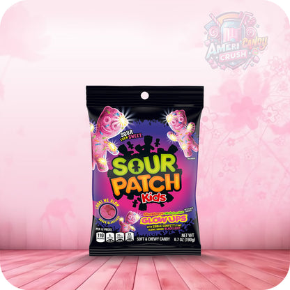 Sour Patch Kids Glow Ups 87g – Glow in the Dark American Sweets Americandy
