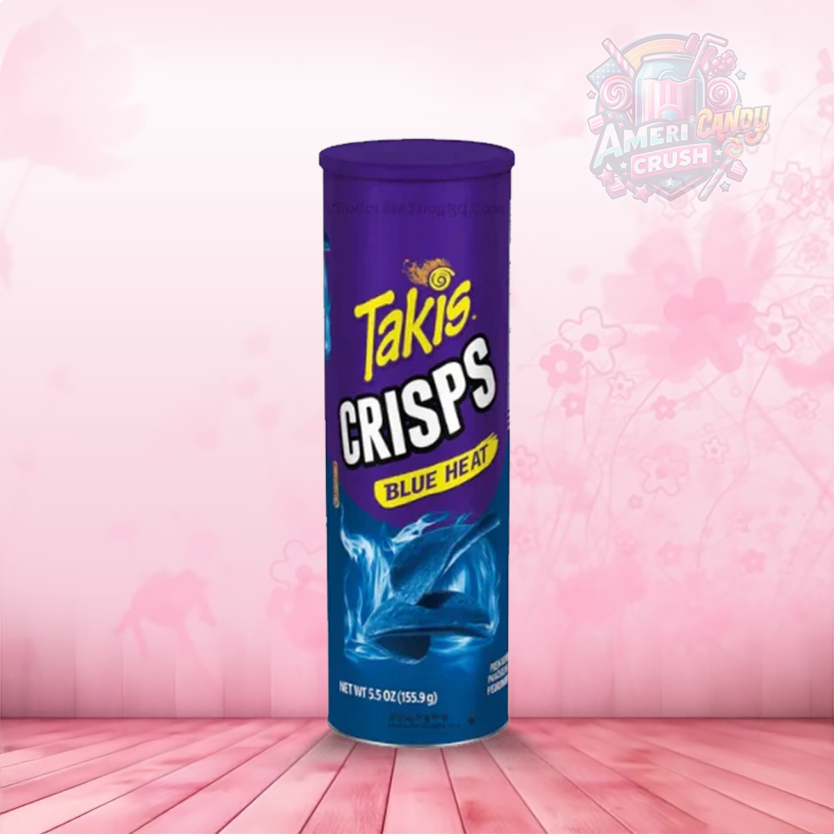 Takis Crisps Blue Heat Canister 155.9g