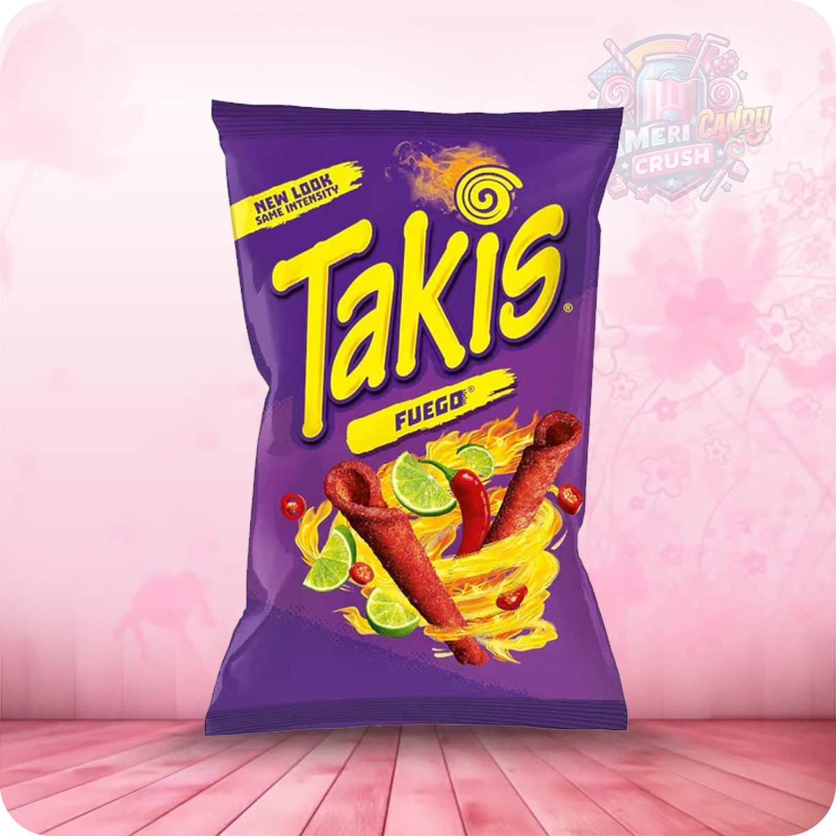 Takis Fuego Chilli & Lime Bag 180g Snack
