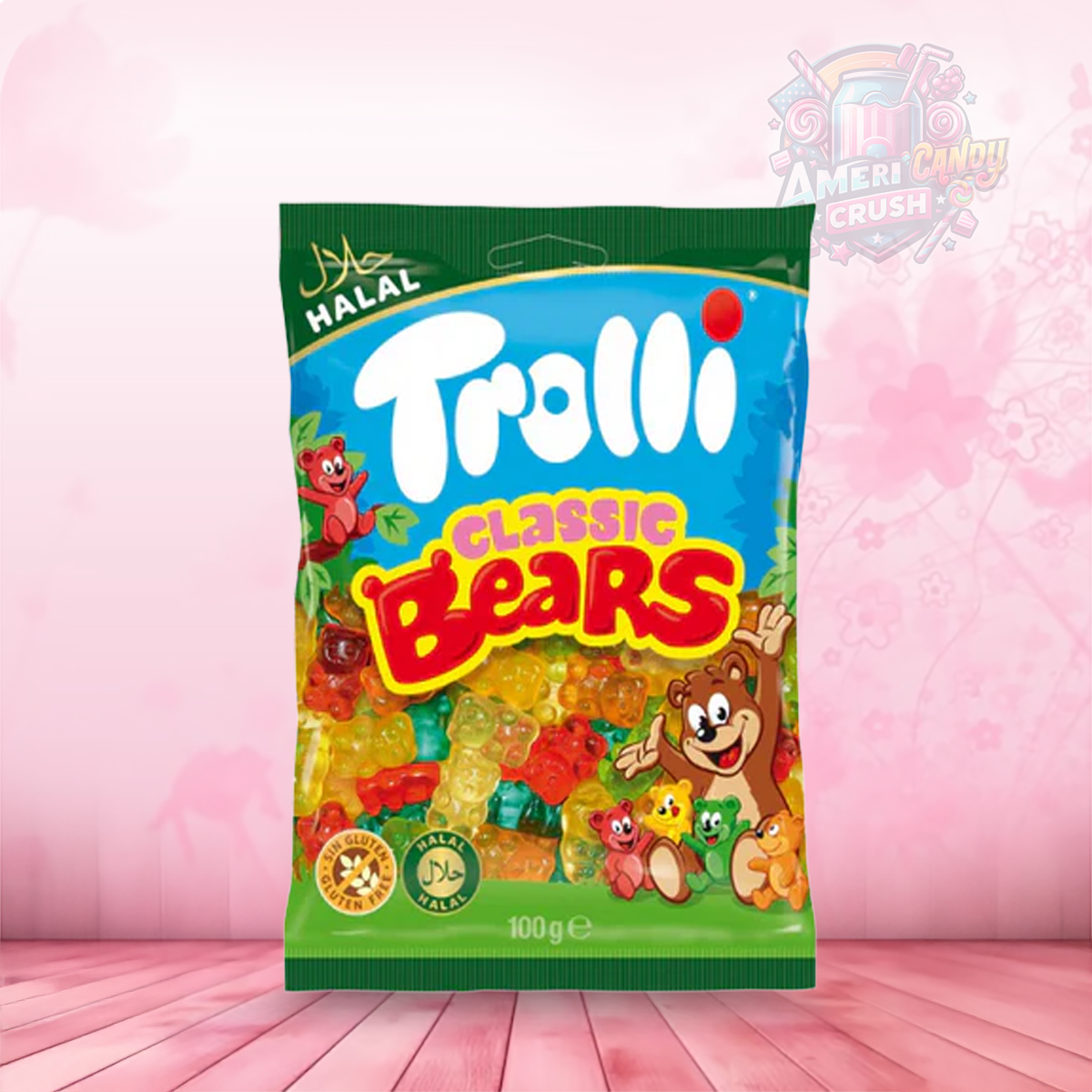 Trolli Halal Classic Bears 100g