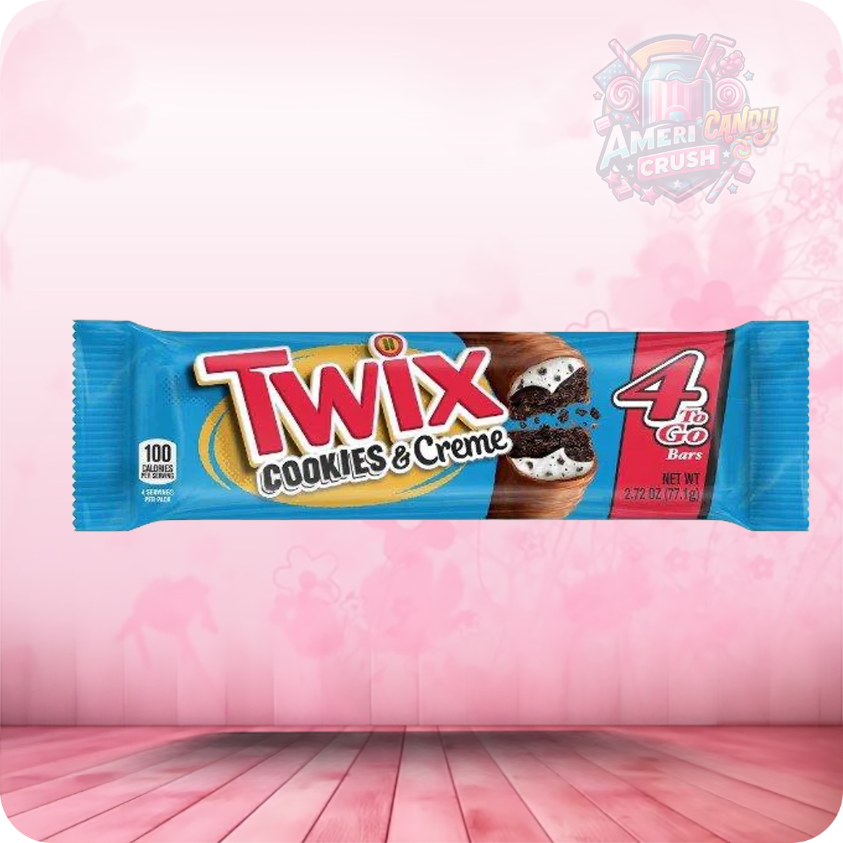 TWIX Cookies & Creme Sharing Size Candy Bar 77g