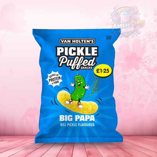 Van Holten’s Puffed Snacks Pickle Big Papa 50g