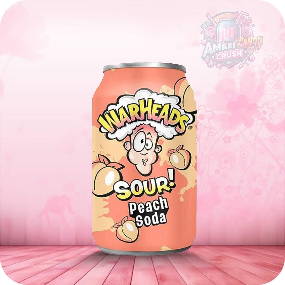 Warhead Sour Peach Soda
