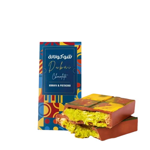 Dubai Chocolate Kunafa Pistachio 200g UAE Import TikTok Viral